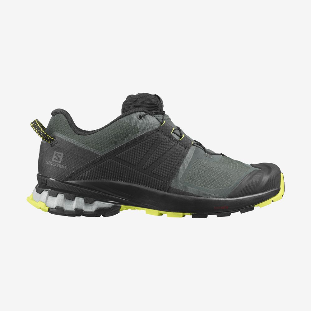 Buty Do Biegania W Terenie Męskie Salomon XA WILD GORE-TEX - Zielone - Polska (850-FWZGRY)